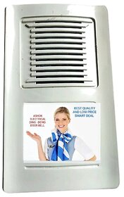 Ding Dong Dorr Bel heavy plastic body White colour sweet musical sound