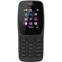 Nokia 110 1.77 Inch Dual Sim Feature Phone Black_143clone