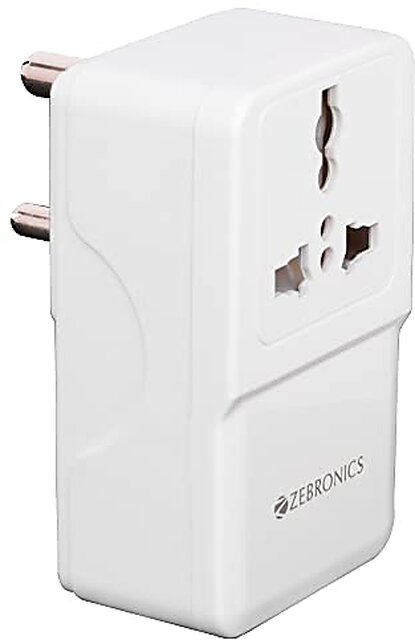 Buy ZEBRONICS ZEB-MPA10 Dual USB Adapter with AC Socket5V 3.1 A Output ...
