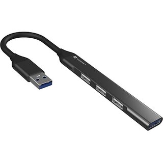 Portronics MPORT 31 POR-1484 USB Hub(Grey)_293clone.