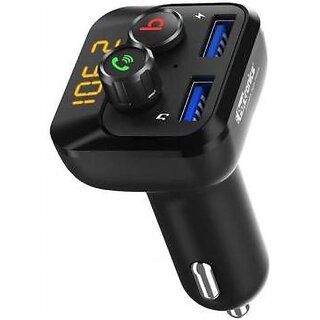 Portronics 3.1 Amp Turbo Car Charger(Black, With USB Cable)_295clone