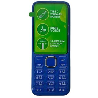 Itel Power 450 (Dual Sim, 2.4 Inch Display, 2500mAh Battery, Dark Green)_710clone