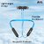 AXL NB06 Bluetooth 5.0 in Ear Wireless Headphones with 12 Hours Playback IPX4 Splash Resistant Magnetic Earbuds Bass Boost Drivers HD Stereo Sound and Ergonomic Light Weight Design (Blue)_503clone.