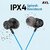 AXL NB06 Bluetooth 5.0 in Ear Wireless Headphones with 12 Hours Playback IPX4 Splash Resistant Magnetic Earbuds Bass Boost Drivers HD Stereo Sound and Ergonomic Light Weight Design (Blue)_503clone.