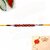 Bhaiya Bhabhi Rakhi (6 Pice Combo Rakhi Set Brown stone with Roli and Chawal)