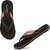REAL WAY Women Slippers (Black , 6)