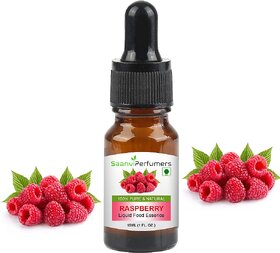 Saanvi perfumers Raspberry Attar Essence Edible Grade 15ml For Used in Food, Cakes, Cookies, Ice-Cream, Milkshake and Ot