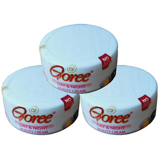 Goree Fairness Day And Night Beauty Cream 30gm Pack Of 3