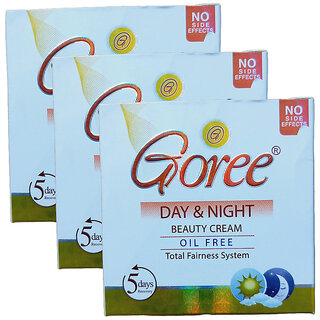 Goree Day Night Beauty Fairness Cream 30gm Pack Of 3