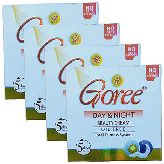 Goree Day Night Beauty Fairness Cream 30gm Pack Of 4