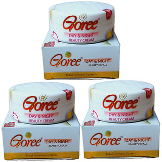 Goree Day And Night Face Care Cream 30gm Pack Of 3