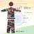 Raj Costume Army Dress for Kids, Indian Military Soldier, New Army Beret (3 Years)