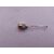 Oral Gavage steel feeding tube for Mice Size22Gx1 Straight Ball tip-2 pcs-Good needle for Mice  Small birds Birds' P