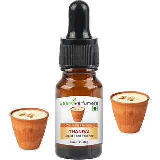 Saanvi Perfumers Thandai Flavour Rabdi Liquid Food Essence  (15ml)