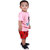 Kid Kupboard Cotton Baby Boys T-Shirt, Light Pink, Half-Sleeves, 2-3 Years KIDS6482