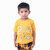 Kid Kupboard Cotton Baby Boys T-Shirt, Yellow, Half-Sleeves, 2-3 Years KIDS6483