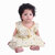 Kid Kupboard Cotton Baby Girls A-Line Frock, Yellow, 9-12 Months KIDS6500
