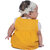 Kid Kupboard Cotton Baby Girls A-Line Frock, Yellow, 9-12 Months KIDS6512