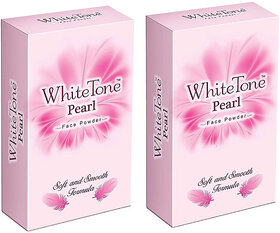 WhiteTone Pearl Face Powder With Soft And Smooth Formula 75gm Pack Of 2