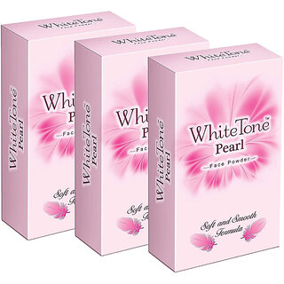 WhiteTone Pearl Face Powder With Soft And Smooth Formula 75gm Pack Of 3