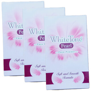WhiteTone Pearl Face Powder 75gm Pack Of 3