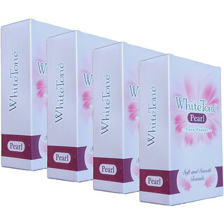 White Tone Face Pearl Powder 75gm Pack Of 4
