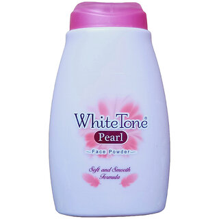 White Tone Pearl Face Talc With Soft And Smooth Formula 75gm