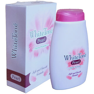 White Tone Pearl Powder With Soft And Smooth Skin -75gm