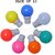 Mini 0.5-Watt LED Bulb (pack of 10) Multicolor