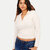 Women Off-white Zipper Tees