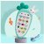 Kaash collections Cute Rabbit Face Pretend Play Cell Phone Toy for Kids,Toddlers with Music,Ringtones,Lights(Light Green
