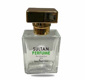 Saanvi Perfumers Sultan Perfume Spray  Long Lasting Fragrance Eau de Parfum - 50 ml (For Men  Women)