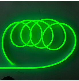 DAYBETTER Resin 5 meter Neon Rope Led Strip Light Pendant Green - Pack of 1