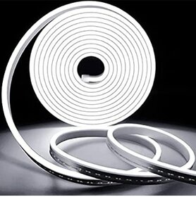 DAYBETTER  Neon Led Strip Light 5 Meter For Decoration White Color- Pack of 1