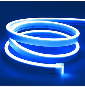DAYBETTER Neon 5 Meter Rope Light Silicon RGB Light Pendant Blue - Pack of 1