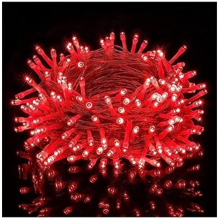 DAYBETTER Decorative Ladi, Rice, String Led Light Pixel ColorRed - Pack of 1