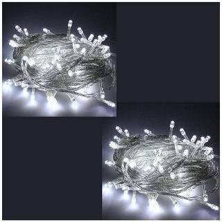 DAYBETTER White 15M Decorative Ladi, Rice, String Led Light Pixel ( Pack of 2 )