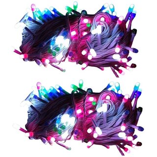 DAYBETTER Multicolor 15M Decorative Ladi, Rice, String Led Light Pixel ( Pack of 2 )