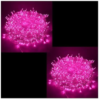 DAYBETTER Pink 15M Decorative Ladi, Rice, String Led Light Pixel ( Pack of 2 )