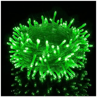 DAYBETTER Green 15M Decorative Ladi, Rice, String Led Light Pixel ( Pack of 1 )