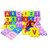 Kaash collections 36 Pieces Mini Puzzle Foam Mat for Kids, Interlocking Learning Alphabet and Number Mat for Kids