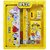 Kaash collections Doodle Stationery Set for Boys/Girls, Cartoon School Items For Kids Pencil, Eraser,Scale,Sharpener