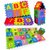Kaash collections 36 Pieces Mini Puzzle Foam Mat for Kids,Interlocking Learning Alphabet and Number Mat for Kids