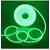 DAYBETTER Resin 5 meter Neon Rope Led Strip Light Pendant Green - Pack of 1