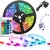 DAYBETTER 5 Meter 5050 LED Strip Lights, Operated with 16 color Remote Controller- Pack of 1