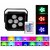 DAYBETTER DJ LED Par Flood Light with 24 key Remote Multi Color Light - Pack of 1