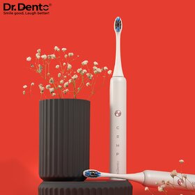 Dr.Dento Pro Series Sonic Electric Toothbrush - Pearl White