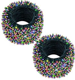 DAYBETTER Multicolor 15M String Light, Rice Light, Diwali Decorative Ladi Light Pack of 2