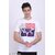 Fidato Men's Round Neck Half Sleeves Multicolor Tshirt (FDMARNC102)