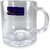 DELISOGA Transparent Tea Cup Coffee Cup Set Made of Crystal Clear Glass 180 ml Pack of 6